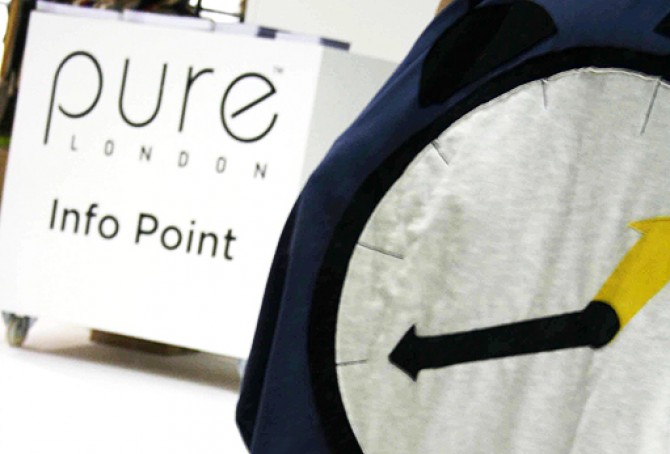 Pure London exhibition